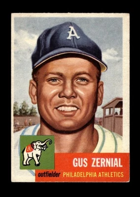 1953 Topps Set-Break # 42 Gus Zernial en muy buen estado-en muy buen estado *GMCARDS* Foto 1 de 2