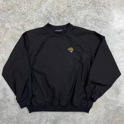 Jacksonville Jaguars Sweater Mens XL NFL Football Pullover Windbreaker Reebok - Image 1 of 4