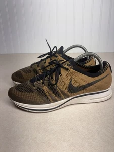 Nike Herren Flyknit Trainer AH8396-203 Braun Laufschuhe Turnschuhe Größe 9 - Bild 1 von 17