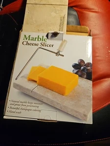 Marmor Käsehobel 9" x 5" - Neu in geöffneter Box - Bild 1 von 7