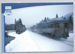 Postal El Tren de Pasajeros Transcontinental Canadiense VIA Rail Canadá M-19m - Imagen 1 de 2