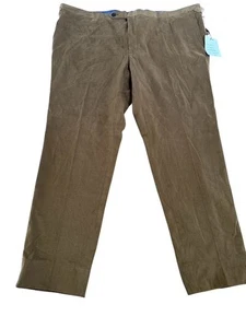 Rota mens trousers chocolate brown Rotasport Made in Italy Cotton 48 x 30 NWT - Picture 1 of 19