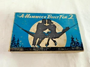 A HAMMOCK BUILT FOR TWO Vintage Gag Gift Magician 40's Classic Funny Humor - Picture 1 of 2