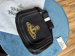 Vivienne Westwood Schultertasche Gold Orb Edgewear Schwarz - Bild 1 von 15