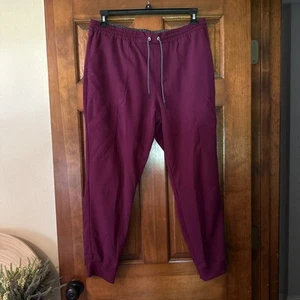 Beyond Scrubs Active Stretch Scrub Pants Gray Women’s 6 pocket Drawstring Large - Picture 1 of 7