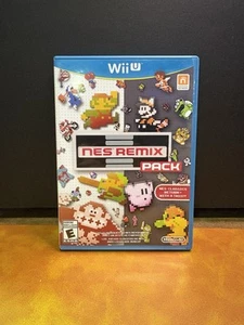 NES Remix Pack (Nintendo Wii U, 2014) CIB Complete w/manual TESTED & WORKING - Picture 1 of 4