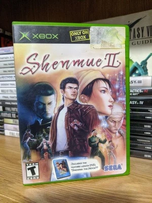 Shenmue II Microsoft Xbox Acción Aventura Videojuego IOB con Manual y Película DVD Foto 1 de 4