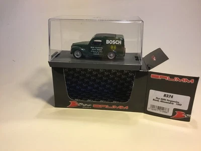 BRUMM Fiat 500C Furgoncino Bosch, Alessandria, 1950. R374. Perfetto in box. Vist - Immagine 1 di 2
