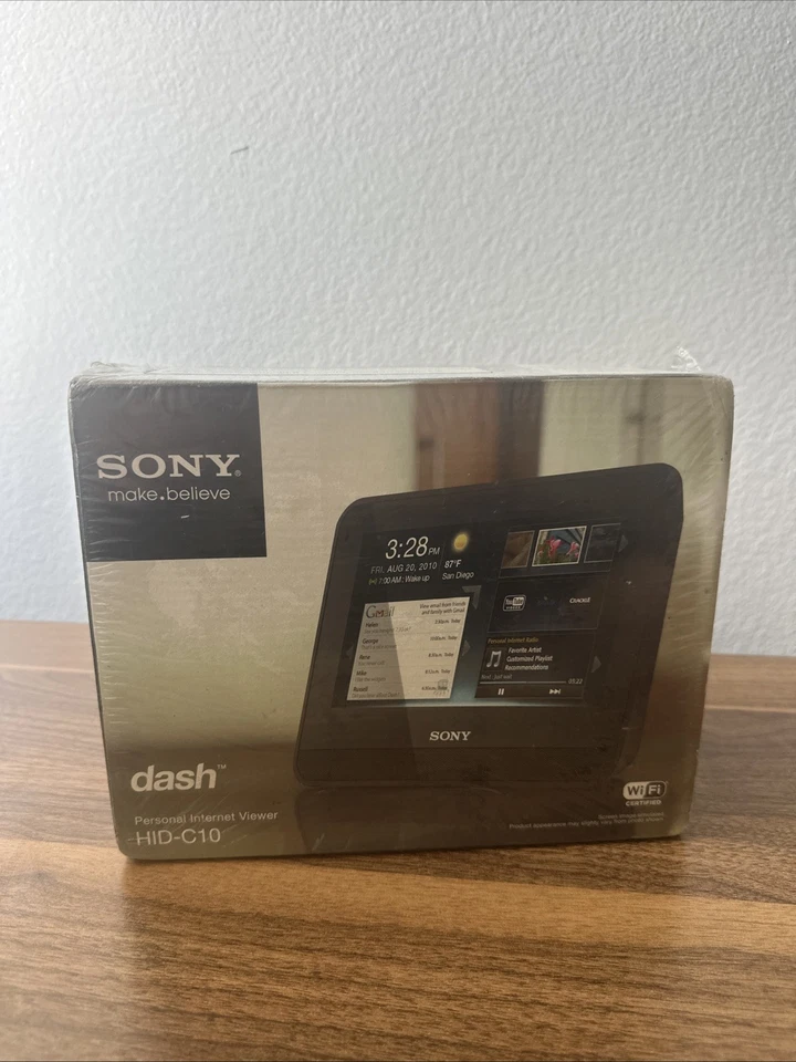 Sony Dash HID-C10 Personal Internet Viewer, BNIB Sealed , VERY RARE - Image 1 of 4