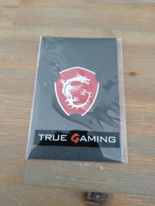 MSI TRUE GAMING RED DRAGON SHIELD Naklejka Naklejka Kalkomania Casemodding PC - Zdjęcie 1 z 2