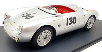 Spark 1/12 Scale 45 004 7800 - Porsche 550 Spyder 1955 #130 - Silver - Image 1 of 4