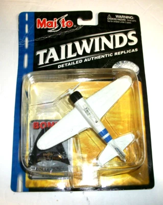 Литой винтажный самолет Maisto Tailwinds Mitsubishi Zero 2001 - Изображение 1 из 3