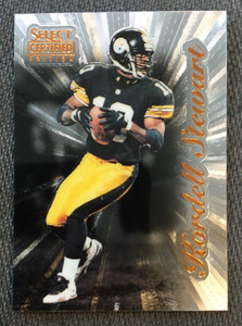 1996 Select Certified Premium Stock Steelers Football Card #35 Kordell Stewart 