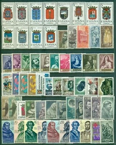 ESPAÑA - AÑO 1963 COMPLETO - NUEVOS SIN FIJASELLOS - MNH - Imagen 1 de 1