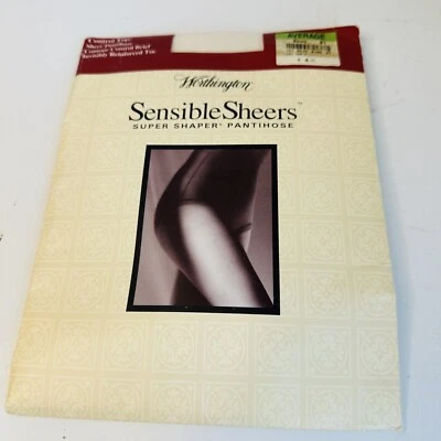 De Colección Worthington Sensible Sheers Control Top Panty Manguera Talla Hueso Promedio Nuevo en Paquete Foto 1 de 4
