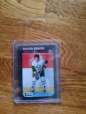 1987-88 Leesley Sioux City Musketeers USHL Hockey David Tench Card NM+