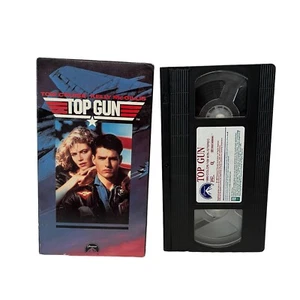 TOP GUN Paramount VHS Tape Tom Cruise V6 - Picture 1 of 2