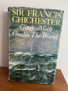 Sir Francis Chichester 2 Bücher ZIPSY MOTH KREIST DIE WELT entlang des Clipperweges - Bild 1 von 7