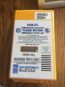 Ryan UTI Temperature Recorder Strip Chart Recorder - Picture 1 of 9
