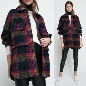 Las mejores ofertas en Abrigos Casual a Cuadros Zara, chaquetas y chalecos  para Mujeres | eBay