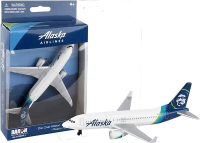 Avión de juguete Premier Planes Boeing 737 ALASKA AIRLINES modelo diecast RT3994 Foto 1 de 2