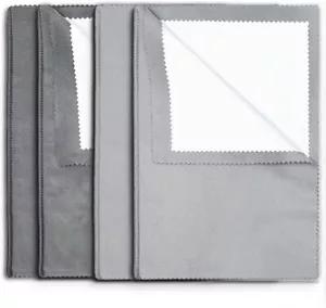 4Pcs Polishing Cloth Large Cleaning Cloths for Gold Silver and Platinum Jewelry - Picture 1 of 7
