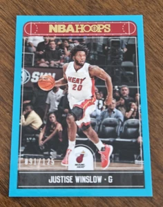 Panini NBA Hoops Teal 91/125 Justise Winslow #70 2017-18 - Imagen 1 de 3