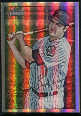 2007 Bowman Heritage Lance Berkman #27 Houston Astros - Image 1 of 3