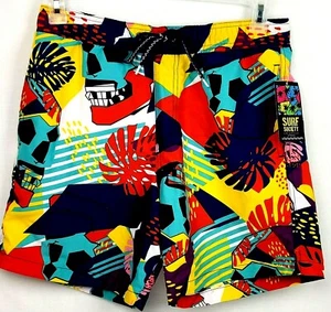 Surf Society Traje de baño Drill Clothing Co. Calavera Board Shorts/Troncos Talla Mediana - Imagen 1 de 12