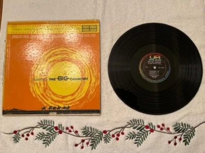 1958 MUSIC FROM WILLIAM WYLER'S "The Big Country" EX Vinyl LP UAL 40004 VINTAGE - Image 1 of 2