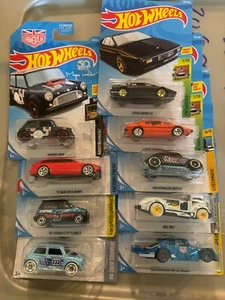 Lot of 9: Various Hot wheels: super chrome, exotics, snow storm, speed and more - Picture 1 of 17