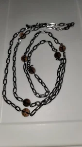 Collar de acero inoxidable Milor, 50" de largo - Imagen 1 de 2