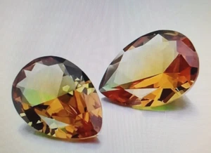 10 Stück elegante kaffeebraune Glasperlen zur Schmuckherstellung - Bild 1 von 2