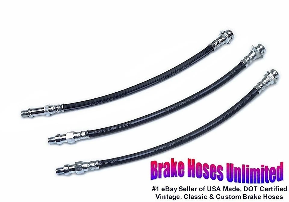 BRAKE HOSE SET Chevrolet Biscayne, 1963 Late - Imagem 1 de 1