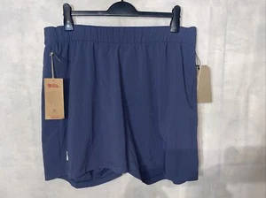 Neu Fjallraven entspannte Damenshorts High Coast marineblau. "Neu 37"" - Bild 1 von 6