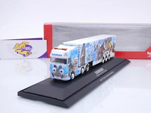 Herpa 121897 # DAF XF SSC Kühlkoffer-SZ " Eisinger Ice Age Eiszeit Truck " 1:87 - Bild 1 von 3