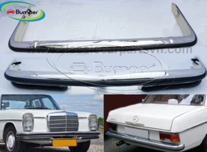 Mercedes W114 W115 250c 280c coupe year (1968-1976) with front lower bumpers New - Picture 1 of 4