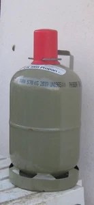 Propan Gasflasche , 5kg , Eigentum - Bild 1 von 3