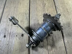 BENDIX Coaster Brake Hub 19T Cog 20 Holes USED Vintage Bike Bicycle Rear Hub - Picture 1 of 19