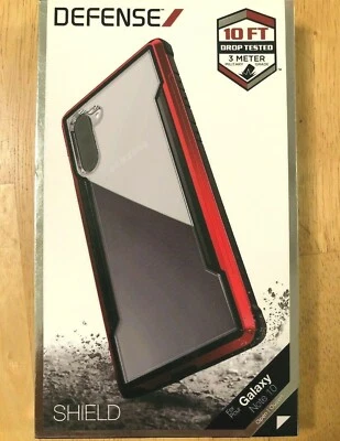 Funda X-doria Defense Shield Galaxy Note 10 roja aluminio anodizado G21 Foto 1 de 4