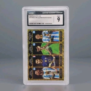2024 Panini FIFA 365 #416 Lionel Messi, Kylian Mbappe, Martinez and Fernandez - Picture 1 of 4