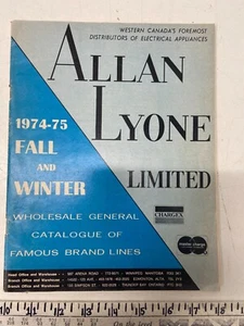 1974-75 Allan Lyone Ltd. Fall and Winter Wholesale Catalog of Famous Brand Names - Picture 1 of 5
