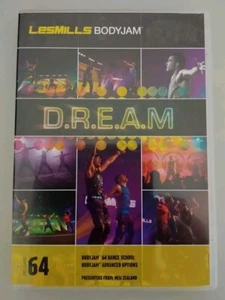 Les Mills BODYJAM 64 DVD, CD, Dreams body jam Anleitung (englisch) - Bild 1 von 3