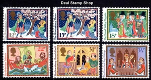 GB 1986 Christmas SG1341 - SG1346 Complete Set Unmounted Mint MNH - Picture 1 of 1