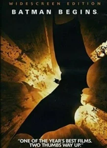 Batman Begins DVD Christian Bale Superhero SciFi Drama Movie - Picture 1 of 1