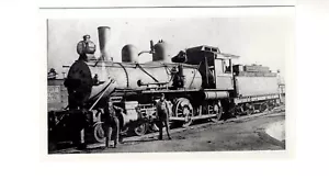 original photo Kansas City Southern Railroad 4-6-0 steam Locomotive No. 328 - Picture 1 of 2