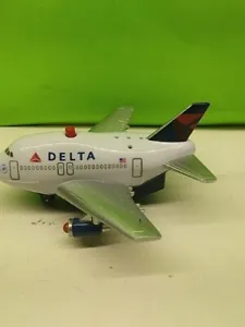 Realtoy Delta Airlines Pullback Takeoff Plane Skyteam Jet Toy Needs Battery  - Picture 1 of 3