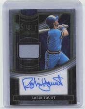 2023 Panini Select #SSS-RY Robin Yount Jersey Auto