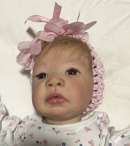 Riley reborn baby girl doll 19" New - Picture 1 of 20