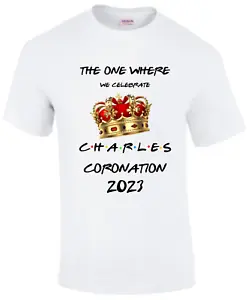 KING CHARLES III kids Children's Adult T-shirt top .Coronation party 2023 - Picture 1 of 1